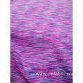 Knitted Polyester spandex yaen dyed jersey fabric